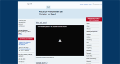 Desktop Screenshot of christen-im-beruf.de