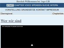 Tablet Screenshot of christen-im-beruf.de